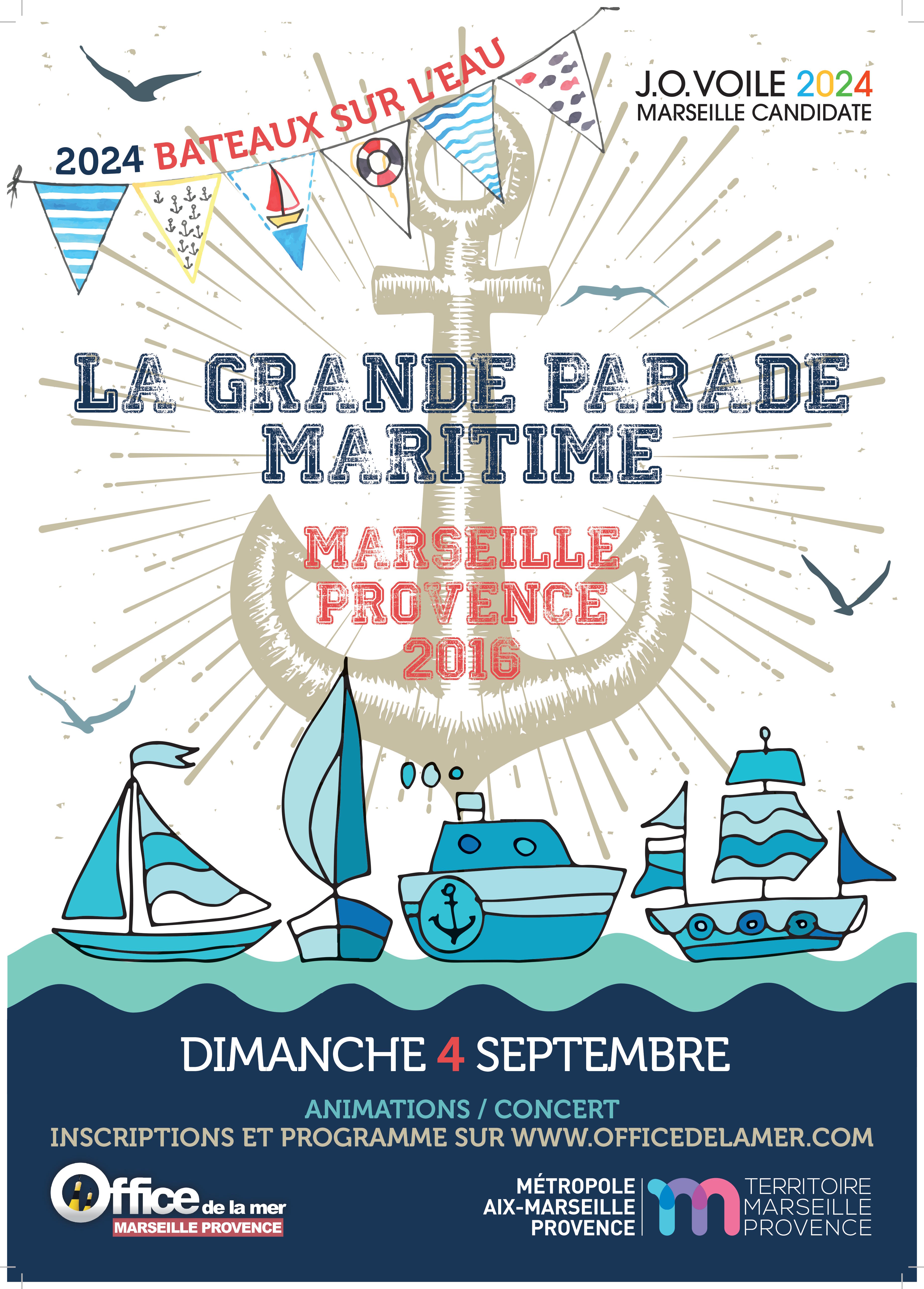Grande Parade Maritime Marseille 4 Septembre 2016